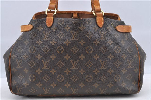 Authentic Louis Vuitton Monogram Batignolles Horizontal Tote Bag M51154 LV H8759