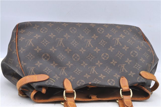 Authentic Louis Vuitton Monogram Batignolles Horizontal Tote Bag M51154 LV H8759