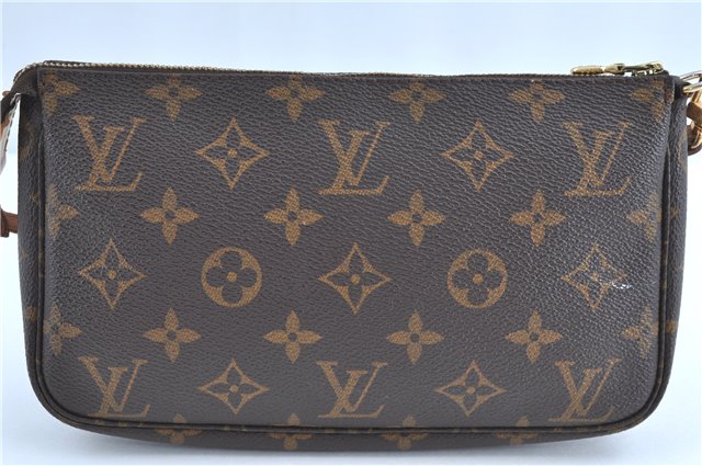 Authentic Louis Vuitton Monogram Pochette Accessoires Pouch M51980 LV H8769