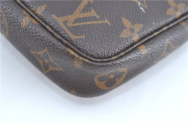 Authentic Louis Vuitton Monogram Pochette Accessoires Pouch M51980 LV H8769