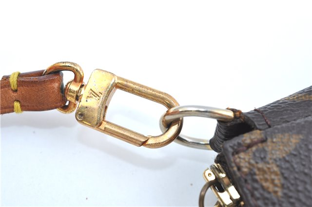 Authentic Louis Vuitton Monogram Pochette Accessoires Pouch M51980 LV H8769
