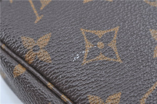 Authentic Louis Vuitton Monogram Pochette Accessoires Pouch M51980 LV H8769
