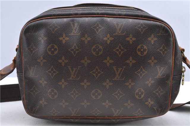 Auth Louis Vuitton Monogram Reporter PM Shoulder Cross Body Bag M45254 LV H8777