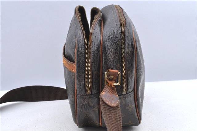Auth Louis Vuitton Monogram Reporter PM Shoulder Cross Body Bag M45254 LV H8777