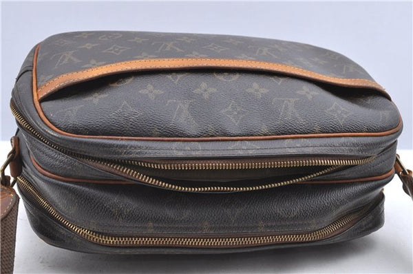 Auth Louis Vuitton Monogram Reporter PM Shoulder Cross Body Bag M45254 LV H8777