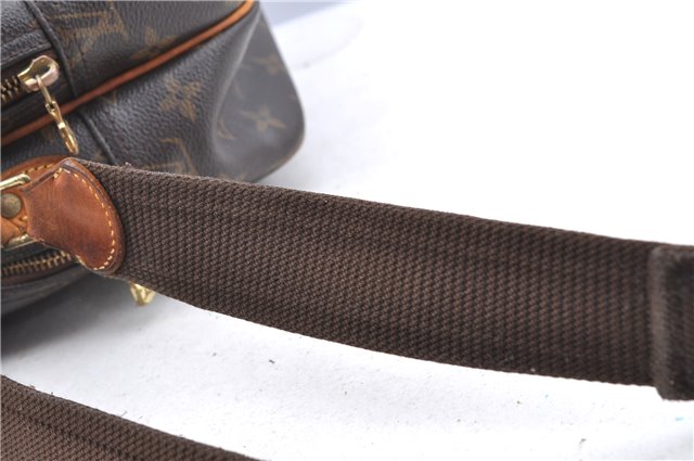 Auth Louis Vuitton Monogram Reporter PM Shoulder Cross Body Bag M45254 LV H8777