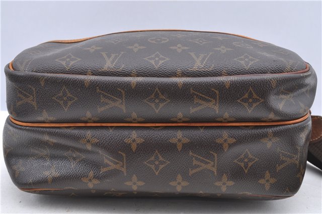 Auth Louis Vuitton Monogram Reporter PM Shoulder Cross Body Bag M45254 LV H8777