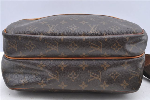 Auth Louis Vuitton Monogram Reporter PM Shoulder Cross Body Bag M45254 LV H8777