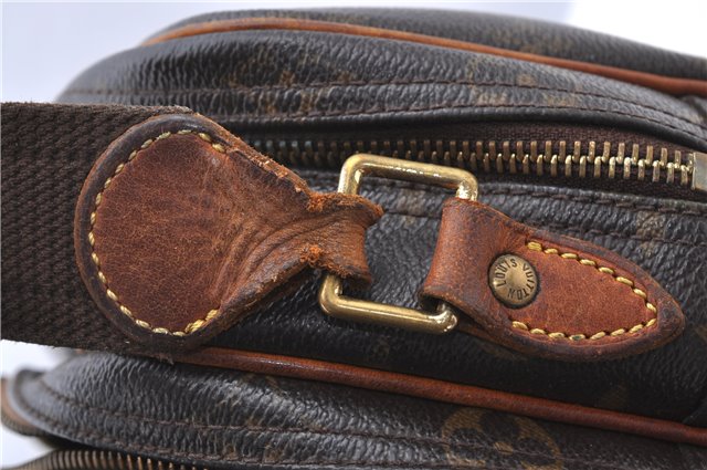 Auth Louis Vuitton Monogram Reporter PM Shoulder Cross Body Bag M45254 LV H8777