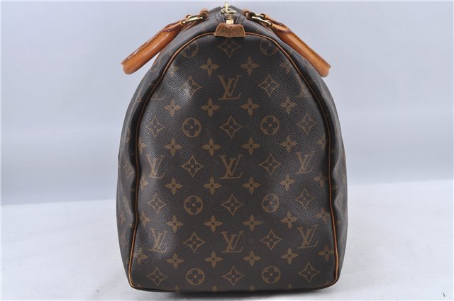 Authentic Louis Vuitton Monogram Keepall 50 Boston Bag M41426 LV H8787