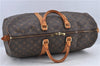 Authentic Louis Vuitton Monogram Keepall 50 Boston Bag M41426 LV H8787