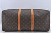 Authentic Louis Vuitton Monogram Keepall 50 Boston Bag M41426 LV H8787