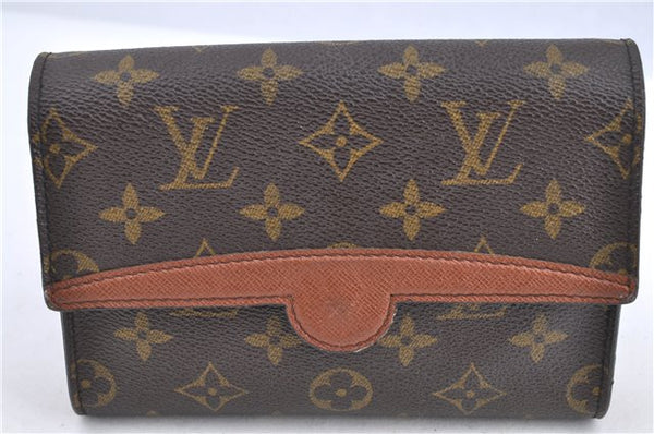Authentic Louis Vuitton Monogram Pochette Arche Pouch Waist Bag M51975 LV H8790