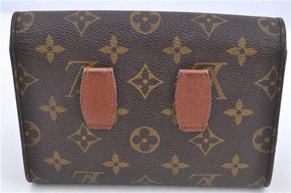 Authentic Louis Vuitton Monogram Pochette Arche Pouch Waist Bag M51975 LV H8790