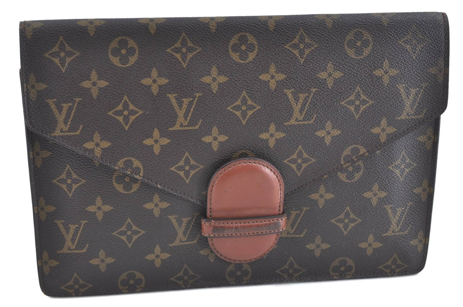 Authentic Louis Vuitton Monogram Ranelagh Clutch Bag M51782 LV H8792