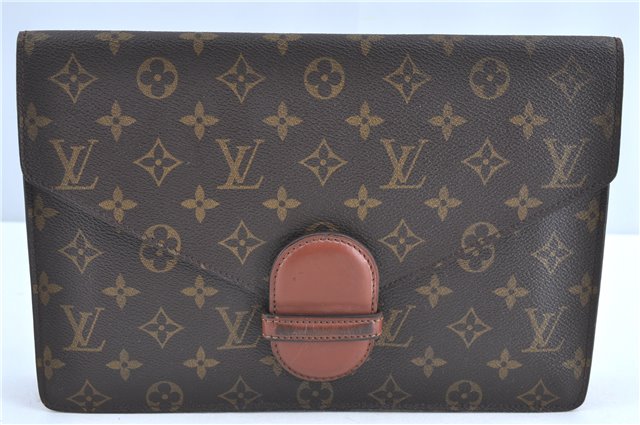 Authentic Louis Vuitton Monogram Ranelagh Clutch Bag M51782 LV H8792