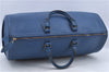 Authentic Louis Vuitton Epi Speedy 40 Hand Bag Blue M42985 LV H8796
