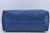 Authentic Louis Vuitton Epi Speedy 40 Hand Bag Blue M42985 LV H8796