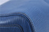 Authentic Louis Vuitton Epi Speedy 40 Hand Bag Blue M42985 LV H8796