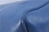 Authentic Louis Vuitton Epi Speedy 40 Hand Bag Blue M42985 LV H8796