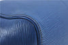 Authentic Louis Vuitton Epi Speedy 40 Hand Bag Blue M42985 LV H8796