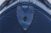 Authentic Louis Vuitton Epi Speedy 40 Hand Bag Blue M42985 LV H8796