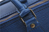 Authentic Louis Vuitton Epi Speedy 40 Hand Bag Blue M42985 LV H8796