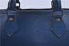 Authentic Louis Vuitton Epi Speedy 40 Hand Bag Blue M42985 LV H8796
