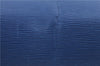 Authentic Louis Vuitton Epi Speedy 40 Hand Bag Blue M42985 LV H8796