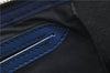 Authentic Louis Vuitton Epi Speedy 40 Hand Bag Blue M42985 LV H8796