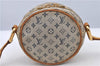 Auth Louis Vuitton Monogram Mini Jeanne PM Shoulder Cross Bag M92001 Blue H8808