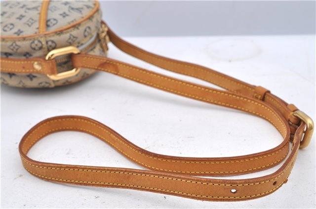 Auth Louis Vuitton Monogram Mini Jeanne PM Shoulder Cross Bag M92001 Blue H8808