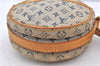 Auth Louis Vuitton Monogram Mini Jeanne PM Shoulder Cross Bag M92001 Blue H8808