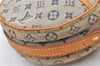 Auth Louis Vuitton Monogram Mini Jeanne PM Shoulder Cross Bag M92001 Blue H8808
