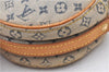Auth Louis Vuitton Monogram Mini Jeanne PM Shoulder Cross Bag M92001 Blue H8808