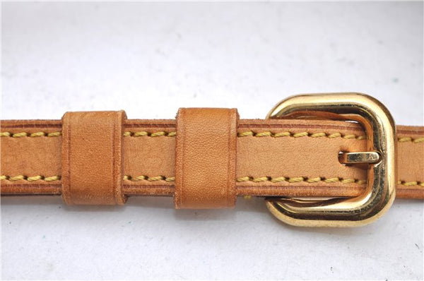 Auth Louis Vuitton Monogram Mini Jeanne PM Shoulder Cross Bag M92001 Blue H8808