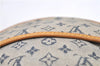 Auth Louis Vuitton Monogram Mini Jeanne PM Shoulder Cross Bag M92001 Blue H8808
