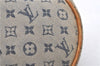 Auth Louis Vuitton Monogram Mini Jeanne PM Shoulder Cross Bag M92001 Blue H8808
