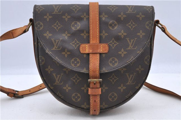 Auth Louis Vuitton Monogram Chantilly GM Shoulder Cross Body Bag M51232 LV H8822