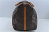 Auth Louis Vuitton Monogram Keepall Bandouliere 60 Boston Bag M41412 LV H8837