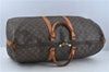 Auth Louis Vuitton Monogram Keepall Bandouliere 60 Boston Bag M41412 LV H8837