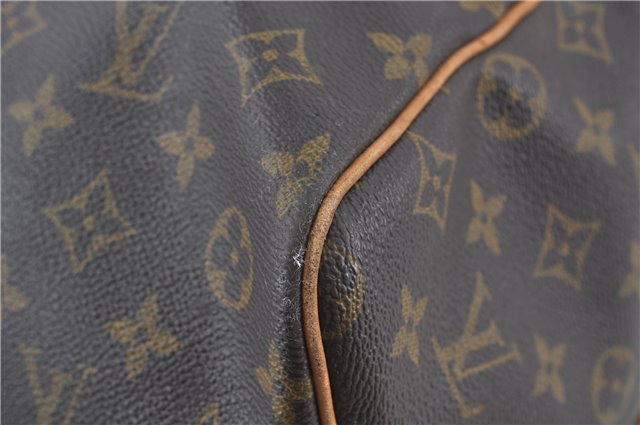 Auth Louis Vuitton Monogram Keepall Bandouliere 60 Boston Bag M41412 LV H8837
