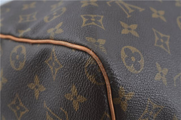 Auth Louis Vuitton Monogram Keepall Bandouliere 60 Boston Bag M41412 LV H8837