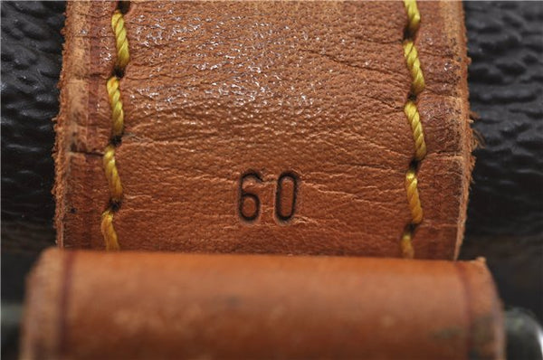 Auth Louis Vuitton Monogram Keepall Bandouliere 60 Boston Bag M41412 LV H8837