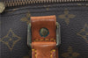 Auth Louis Vuitton Monogram Keepall Bandouliere 60 Boston Bag M41412 LV H8837