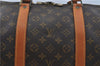 Auth Louis Vuitton Monogram Keepall Bandouliere 60 Boston Bag M41412 LV H8837