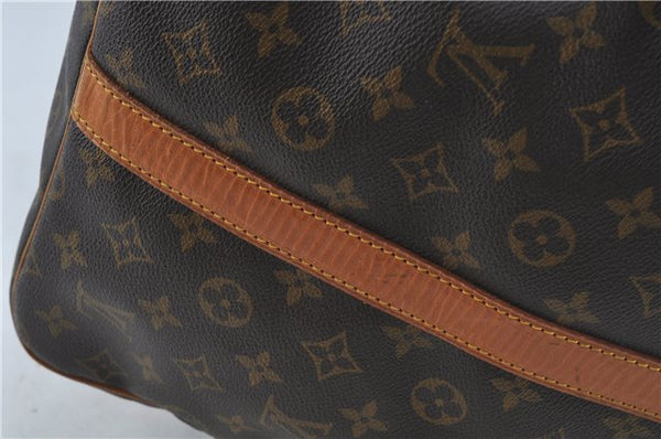 Auth Louis Vuitton Monogram Keepall Bandouliere 60 Boston Bag M41412 LV H8837