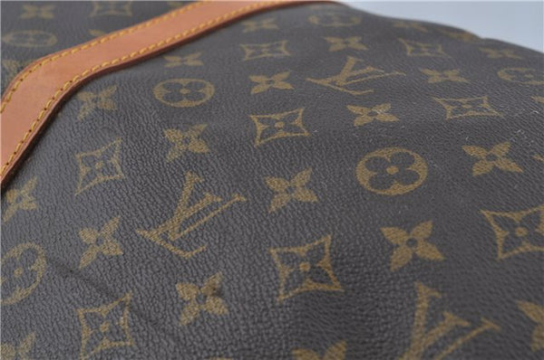 Auth Louis Vuitton Monogram Keepall Bandouliere 60 Boston Bag M41412 LV H8837