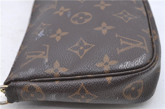 Auth Louis Vuitton Monogram Pochette Accessoires Shoulder Cross Body Pouch H8838