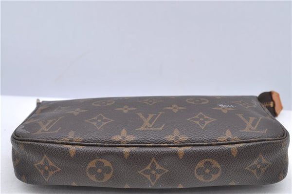 Auth Louis Vuitton Monogram Pochette Accessoires Shoulder Cross Body Pouch H8838